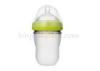 Silicone Baby Bottle 220ml Wide Neck With Customized Sample 100% Food Grade