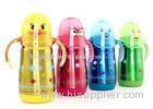 Food Grade Thermos Baby Bottle In Stainless Steel 300ml Lovely Cartoon Design