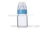 Mini Glass Newborn Baby Juice Bottle With Silicone Nipple 60ml in Normal Neck