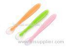 Smooth Surface Baby Feeding Spoon Pp Material With Customized Logo Stain / Odor Resistant