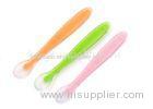 Smooth Surface Baby Feeding Spoon Pp Material With Customized Logo Stain / Odor Resistant