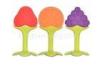 Fruit Shaped Silicone Baby Teether With Infant Silicone Toys Customized Color