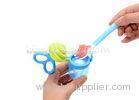 Stylish BPA Free Silicone Baby Teether Food Grade Feeder Infant Nutrition Odorless