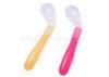 One Step Service Silicone Baby Feeding Spoon Curved For Kids Weaning Reliable