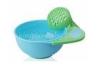 Non Spill Plastic Toddler Suction Bowl Grinder Unbreakable Design For Outdoor Use