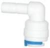 Push - In Connect Technology Plastic Tubing Quick Connect Fittings ISO9002 Warranty