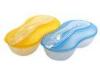 Lead Free Baby Feeding Bowl Plastic Thermoplastic Elastomer With Spoon Mash Food