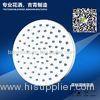 Water Saving Polished Overhead Shower Head Ceiling Mounted ABS Material
