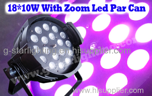 18*10W(5in1) LED PAR WITH ZOOM