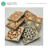 Flower Pattern Vintage Ceramic Arabesque Backsplash Tile