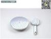 Chrome Plated Silver Shower Head Sets / Ceiling Fixed Shower Head With Handheld