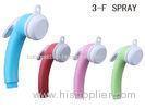 Plastic Full Color Toilet Shattaf Bidet Spray With Water Saving Function
