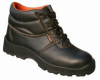 PU leather safety work men shoes