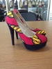 Comfortable platform stiletto heel dress shoes