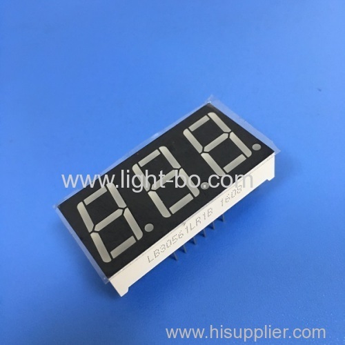 Triple-Digit 7-Segment LED Display common anode 0.56  super bright red for instrument panel.