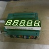 Super green 0.39inch 5 digit 7 segment led display common cathode for temperature control