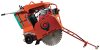 Floor Saw Concrete Cutter with Electric Start 16.5kw/22.1hp Honda GX690 Engine(CE)