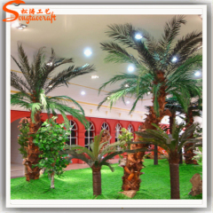 Bent shape trees Styleized Artificial Washingtonia Palm Trees