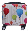 avorable price pc four wheels butterfly trolley luggage/butterfly cheap scooter suitcase/butterfly trolley luggage bag