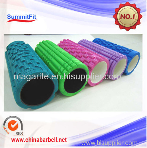 Hot!!! New 3 in 1 EVA Grid High Density Hollow Exercise Foam Yoga Roller