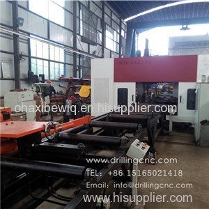 SWZ700 Nine Axis Trihedral CNC Beam Drilling Machine