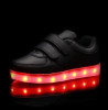 OEM customize men luminous led light shoes adult led light up