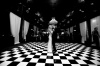 Top Selling High Bearing Capacity Black And White Dance floor For Events