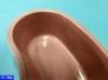 Hospital Nursing Pink 16Oz Plastic Kidney Tray 52.5 X 23.5 X 19cm