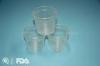Clinical 140ml Transparent Plastic Urine Specimen Cups for Hospital