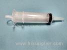 Hospital Patients Plastic Push 60 CC Syringe With Catheter Tip