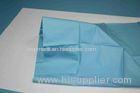 Non Toxic Breathable Blue Medical Bed Sheets For Hospital Bed