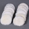 7'' Natural sheep wool buffing pads