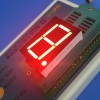 Super red 1.0&quot; common anode single digit 7 segment led display for digital panel meter