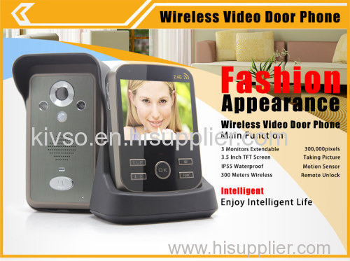 video door phone KDB301 Wireless video door phone