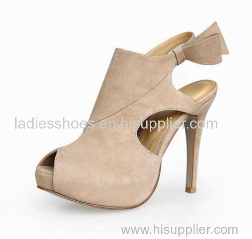 high heel sling back peep toe fashion high heel women boots