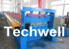 High Precision Steel Structure Floor Deck Roll Forming Machine For Metal Decking Sheet