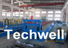 24 Forming Stations Steel Deck Roll Forming Machine With Plc Touch Screen Control