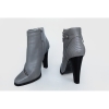 OEM design gray high heel boots women ankle boots
