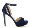 New style ankle strap open toe stiletto heel sandals