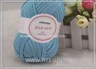 Colorful Dyed Hand Knitted Strip Yarn Fancy Yarn For Clothes Scarves