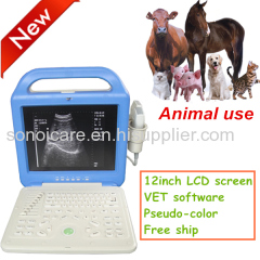 Aniaml VET sonography/Magic Ultrasound Scanner/USG Scanner/ Echo sonography/ CE ultrasonic machine/high-tech usg