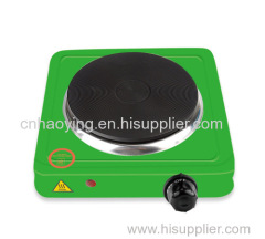 GS approved 1000W white body electric hot plate home appliance