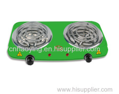 2000W Double Electric Hot plate with digital temperature control