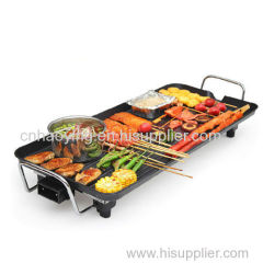 2016 high quality CE ROHS approval 40X23CM 2 layers electric barbecue grill