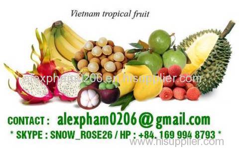 Fresh/ Frozen DURIAN DRAGON FRUIT POMELO PINEAPPLE GUAVA STAR FRUIT YOUNG COCONUT
