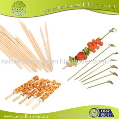 Bamboo BBQ Skewer Stick