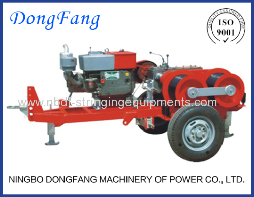 Motorized Winches of Transmission Line Construction Equipment