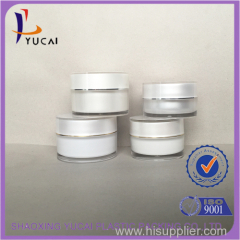 Factory Supplier Acrylic Cream Jar Skin Care Cosmetic Packaging