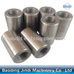 hot sale mental construction material parallel thread rebar coupler price