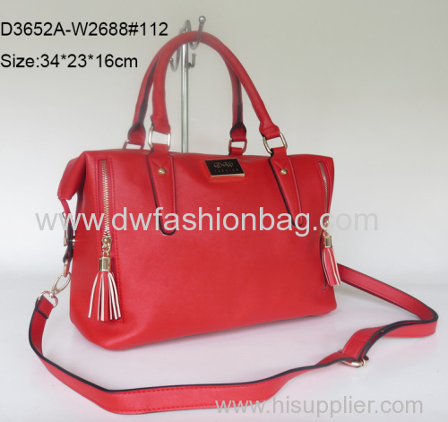 PU fabric handbag for lady